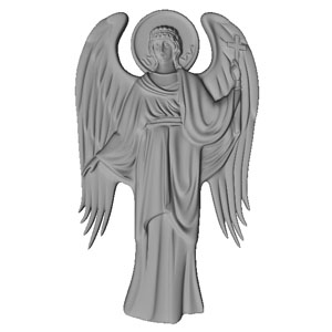 3д резьба макет для памятника stl frame with angels file STL for Artcam and Aspire jdpaint free vector art 3d model download for CNC