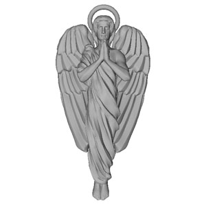 3д резьба макет для памятника stl frame with angels file STL for Artcam and Aspire jdpaint free vector art 3d model download for CNC