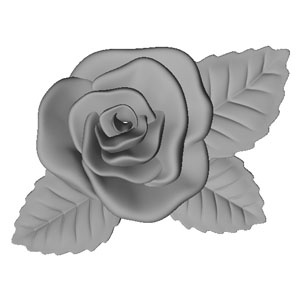 3д резьба макет розы роза для памятника rose stl frame with angels file STL for Artcam and Aspire jdpaint free vector art 3d model download for CNC