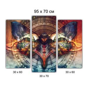 Модульная картина триптих Брест