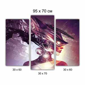 Модульная картина триптих Брест