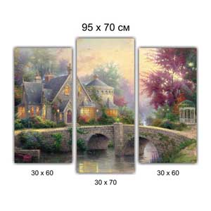 Модульная картина триптих Брест