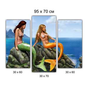 Модульная картина триптих Брест