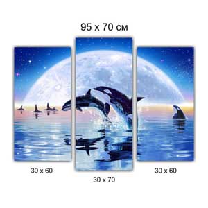 Модульная картина триптих Брест