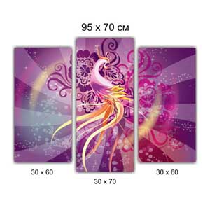 Модульная картина триптих Брест