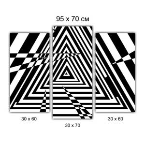 Модульная картина триптих Брест