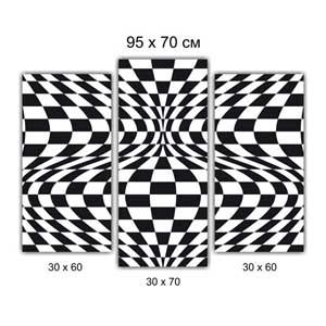 Модульная картина триптих Брест