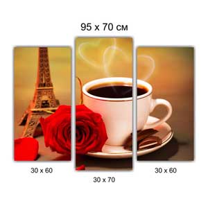 Модульная картина триптих Брест