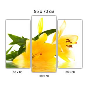 Модульная картина триптих Брест