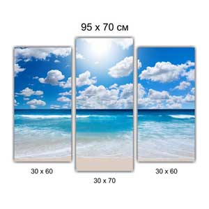 Модульная картина триптих Брест