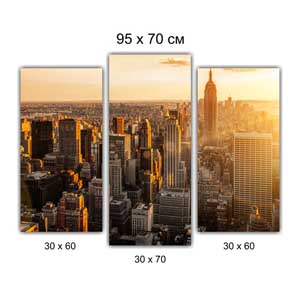 Модульная картина триптих Брест