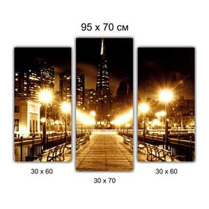 Модульная картина триптих Брест