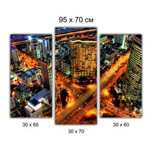 Модульная картина триптих Брест