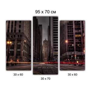 Модульная картина триптих Брест