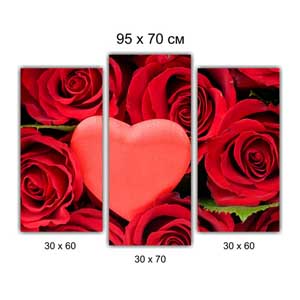 Модульная картина триптих Брест