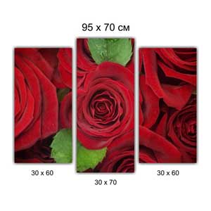 Модульная картина триптих Брест