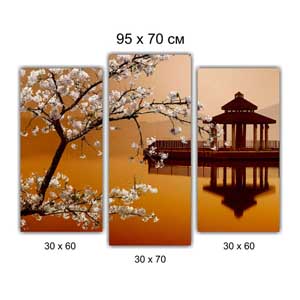 Модульная картина триптих Брест