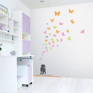 Интерьерная наклейка Кот Брест