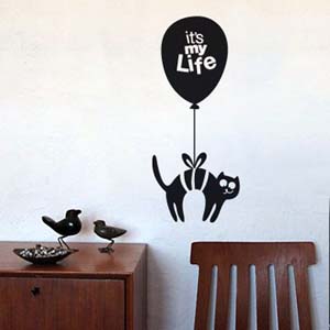 Интерьерная наклейка Кот Брест