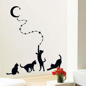 Интерьерная наклейка Кот Брест