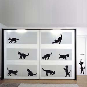 Интерьерная наклейка Кот Брест