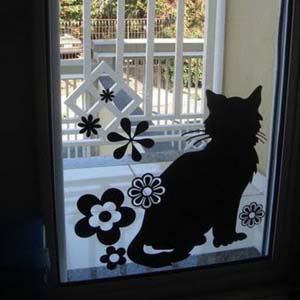 Интерьерная наклейка Кот Брест