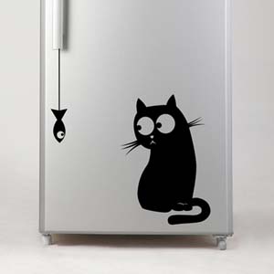 Интерьерная наклейка Кот Брест