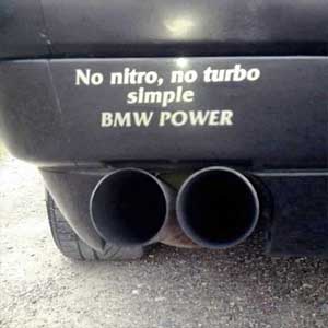 Стикер БМВ Сила Наклейка на авто Брест