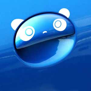 Стикер Пандочка Наклейка на авто Брест