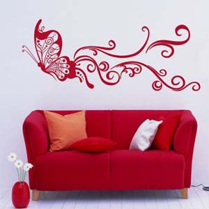 Бабочки в интерьере Брест