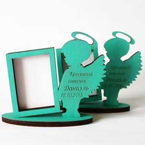 Резная рамка для фотографии Крестник Брест