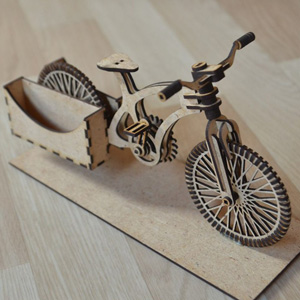 0323_сut велосипед из фанеры, из дерева, деревянный велосипед, макет велосипеда, чертеж, cdr, dxf