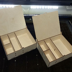 cnc cut wood playwood коробка стенд дисплей органайзер подставка из фанеры , макет векторный для резки