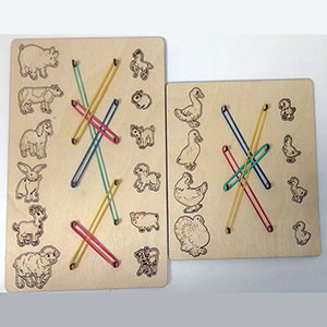 cnc cut wood playwood карточки игра животные из фанеры , макет векторный для резки