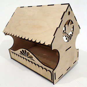 plywood plan lasercut for cnc birdhouse Скворечник Кормушка для птиц, домик для птичеклазерная резка макет чертеж из фанеры из дерева