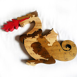 plywood plan lasercut for cnc wood puzzle Dragon деревянный пазл из дерева Дракон лазерная резка макет чертеж из фанеры из дерева
