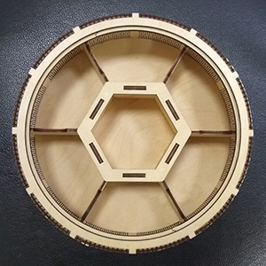 plywood plan lasercut for cnc wood round box organizer stand деревянный пазл из дерева круглая коробка Органайзер лазерная резка макет чертеж из фанеры из дерева