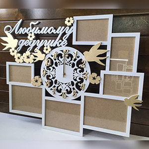 plywood plan photo frame lasercut for cnc Фоторамка Любимому Дедушке в подарок ажурная лазерная резка фрезерная резка оригинал векторный макет чертеж шаблон эскиз из фанеры из дерева из оргстекла для ЧПУ бесплатный макет dxf cdr stl