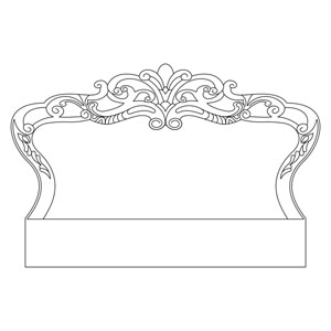 5514_headboard изголовье кровати, ажурная спинка кровати, headboard bed, dxf cdr, из дерева, фрезерная резка, макет чертеж, лекало изголовья спинки кровати cnc, wooden bed head, CNC cutting bedhead