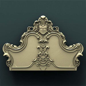 5532_headboard 3d 3д модель изголовье кровати, ажурная спинка кровати, headboard bed 3d model, stl max dxf cdr, из дерева, фрезерная резка, макет чертеж, лекало изголовья спинки кровати cnc, wooden bed head, CNC cutting bedhead