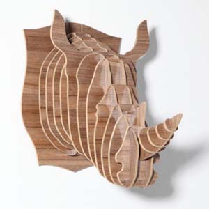 Голова носорога. Вариант 1