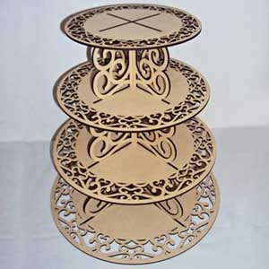 Подставка под пирожное. Вариант 4