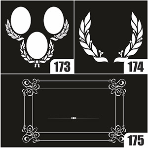 Ритуальные макеты для плоттерной резки, для плотера, векторные рисунки на памятник, графика ритуальная, трафареты для памятников