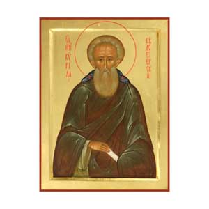 Преподобный Кирилл Белоезерский, игумен Иконография Брест