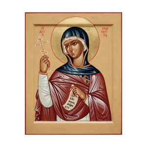 Великомученица Марина (Маргарита) Антиохийская Иконография Брест