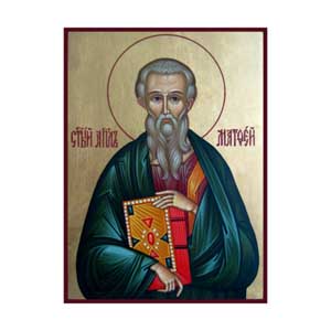 Святой апостол и евангелист Матфей Иконография Брест
