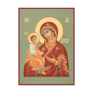 Икона Божией Матери Троеручица Иконография Брест