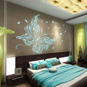 Абстрактная бабочка любого размера