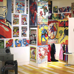 Стилизация винилографией детской комнаты