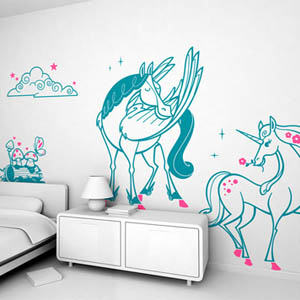 Стилизация винилографией детской комнаты